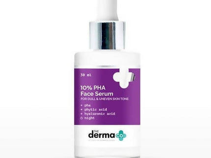The Derma Co 10% Pha Face Serum For Dull & Uneven Skin Tone - 30 ml