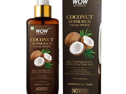 Wow Skin Science Coconut Super Rich Facial Toner - 200 ml