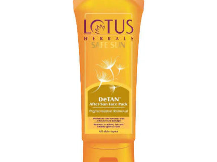 Lotus Herbals Safe Sun DeTan After-Sun Face Pack