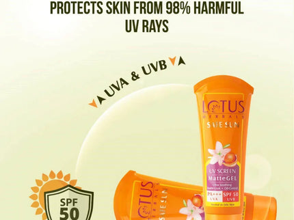 Lotus Herbals Safe Sun Invisible Matte Gel Sunscreen SPF 50 PA+++