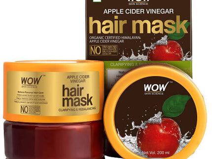 Wow Skin Science Apple Cider Vinegar Hair Mask- 200 ml