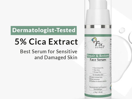 Fixderma Repair and Restore Face Serum - 30 gms