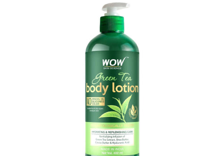 Wow Skin Science Green Tea Body Lotion - 400 ml