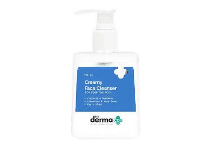 The Derma Co Creamy Face Cleanser for Sensitive Skin
