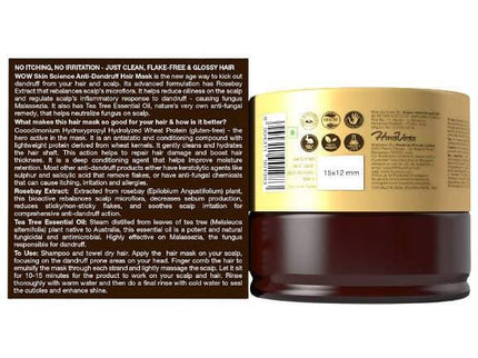 Wow Skin Science Rosebay Extract Anti-Dandruff Hair Mask - 200 ml