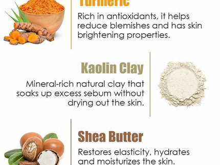 Wow Skin Science Turmeric Clay Face Mask - 200 ml