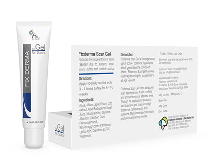 Fixderma Scar Gel for Scars - 15 ml