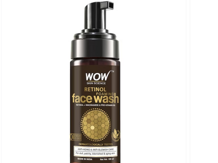 Wow Skin Science Retinol Foaming Face Wash - 150 ml