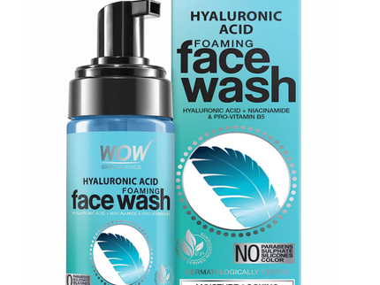 Wow Skin Science Hyaluronic Acid Foaming Face Wash  - 150 ml