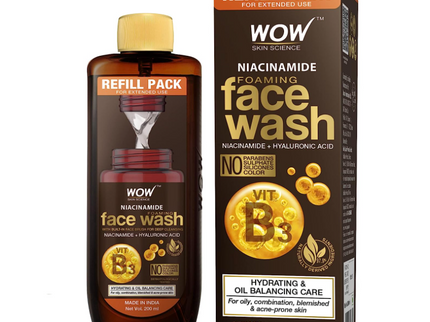 Wow Skin Science Niacinamide Foaming Face Wash - 150 ml