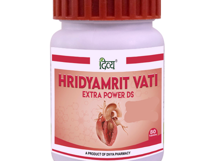 Patanjali Divya Hridyamrit Vati Extra Power - 80 Tablets