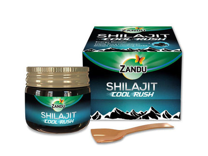 Zandu Shilajit Cool Rush Resin: 1st Ever Shilajit Resin - 10 gms