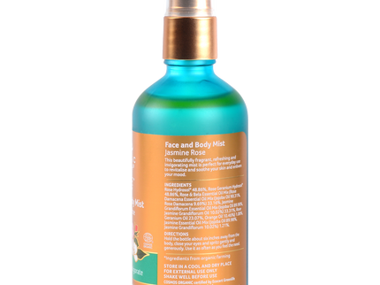 Organic India Face & Body Mist Jasmine & Rose - 100 ml