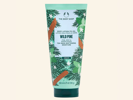 The Body Shop Wild Pine Body Lotion-To-Oil - 200 ml
