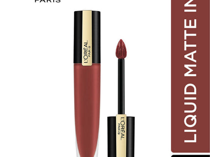 L'Oreal Paris Rouge Signature Matte Liquid Lipstick - 145 I Convince - 7 ml