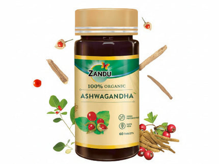 Zandu Ashwagandha Tablets - 60 tabs