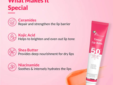 Fixderma Tinted Lip Balm SPF 50+ - 15 ml