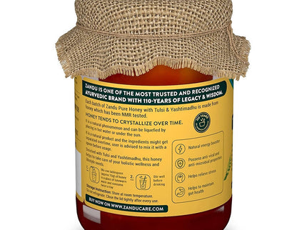 Zandu Pure Honey with Tulsi & Yashtimadhu