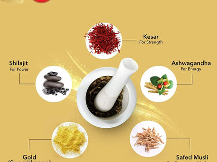 Dabur Sj Double Gold Capsules - 10 Caps