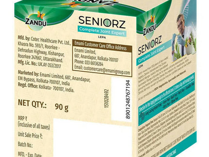 Zandu Seniorz Complete Joint Expert Lepa - 90 gms