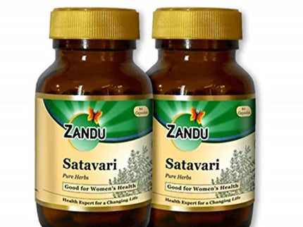 Zandu Satavari Pure Herbs Capsules - 60 Caps