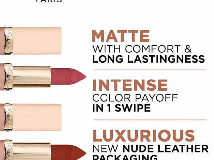 L'Oreal Paris Color Riche Free The Nudes Lipsticks - 312 No Rage