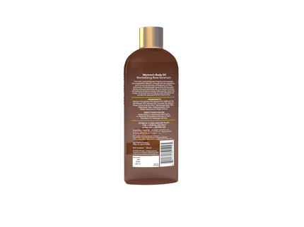 Organic India Women's Body Oil Rose Geranium - 120 ml