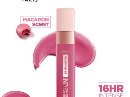 L'Oreal Paris Infallible Ultra Matte Liquid Lipstick Les Macarons - 820 Praline Of Paris