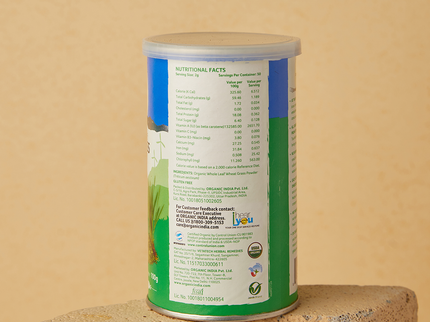 Organic India Wheatgrass Powder - 100 gms