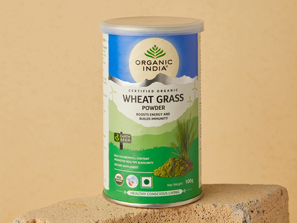 Organic India Wheatgrass Powder - 100 gms