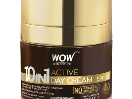 Wow Skin Science 10 in 1 Active Day Cream SPF 20