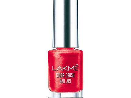 Lakme Color Crush Nailart M4 Vermilion Red - 6 ml