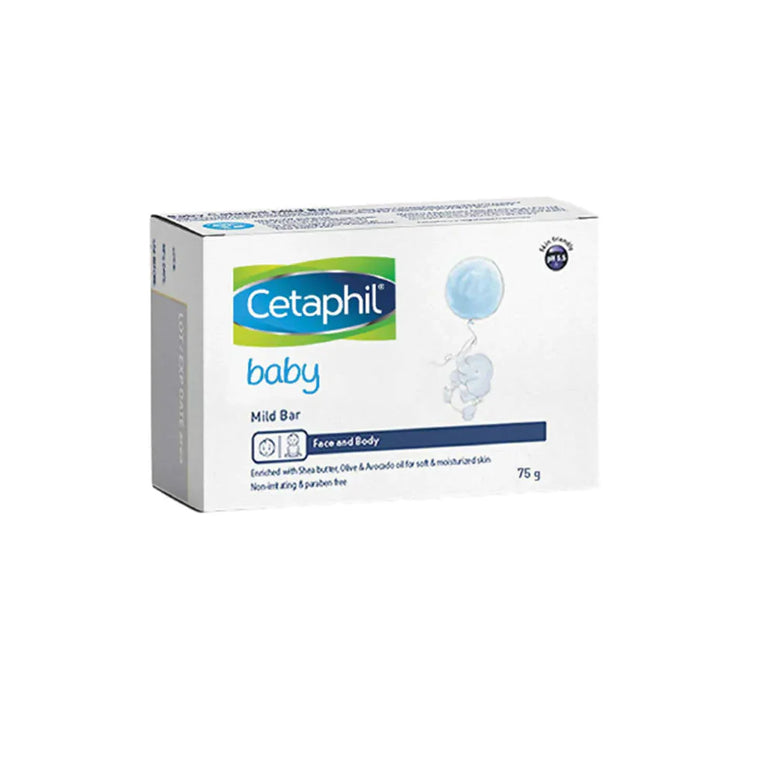 Cetaphil Baby Mild Bar Face & Body - 75 gms