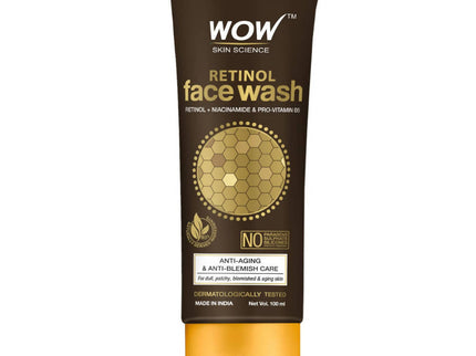 Wow Skin Science Retinol Face Wash - 100 ml