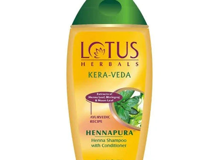 Lotus Herbals Kera-Veda Hennapura Henna Shampoo With Conditioner - 200 ml