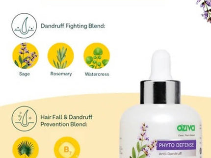 OZiva Phyto Defense Anti-Dandruff Hair Serum