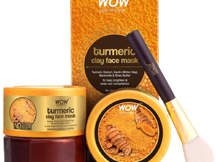 Wow Skin Science Turmeric Clay Face Mask - 200 ml