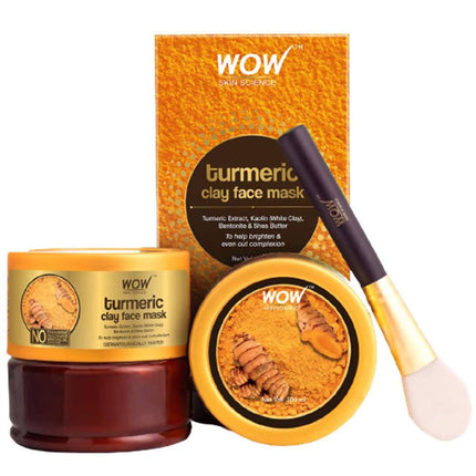 Wow Skin Science Turmeric Clay Face Mask - 200 ml
