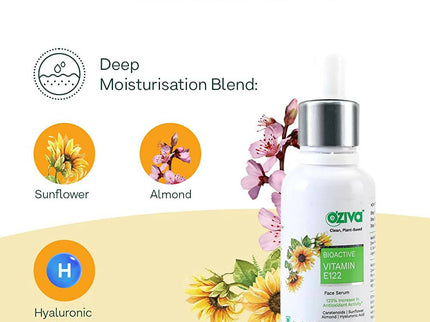 OZiva Bioactive Vitamin E122 Face Serum - 30 ml