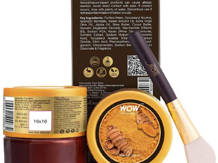Wow Skin Science Turmeric Clay Face Mask - 200 ml