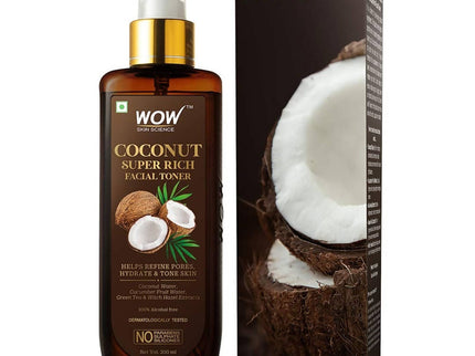Wow Skin Science Coconut Super Rich Facial Toner - 200 ml