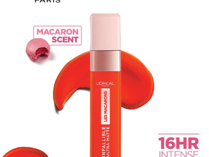 L'Oréal Paris Lipstick, Les Macarons - 826 Mademoiselle Mango
