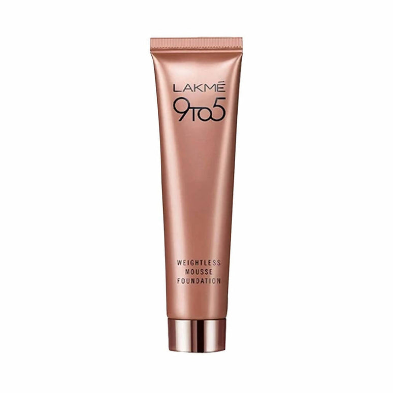 Lakme 9To5 Weightless Mousse Foundation Warm Mocha - 25 gms
