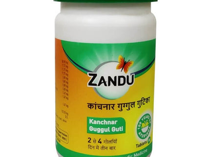 zandu kanchnar guggul gutika - 80 tabs