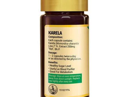 Zandu Karela Pure Herbs Capsules