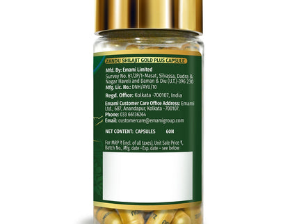 Zandu Shilajit Gold Plus Capsule