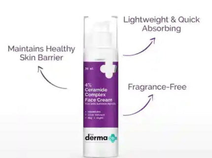 The Derma Co 4% Ceramide Complex Face Cream - 30 ml