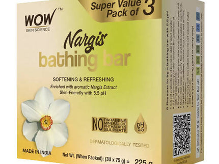 Wow Skin Science Nargi's Bathing Bar
