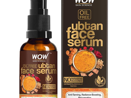 Wow Skin Science Oil-Free Ubtan Face Serum - 30 ml