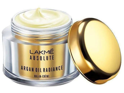 Lakme Absolute Argan Oil Radiance Oil-in-Creme - 50 gms